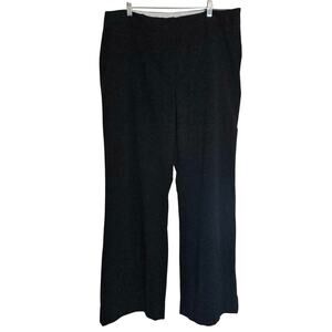 Worthington Work Women's Dress Pants 20T Black Cuffed Hem Office Career Business